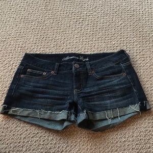 American Eagle Distressed Denim Shorts